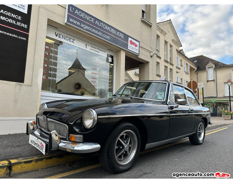 Compra de Coches Usados, Coches Usados Baratos %'|'% Agence Auto MG B "GT" OVERDRIVE/WEBASTO ETAT EXCEPTIONNEL Noir Año 1971 Manuelle Essence